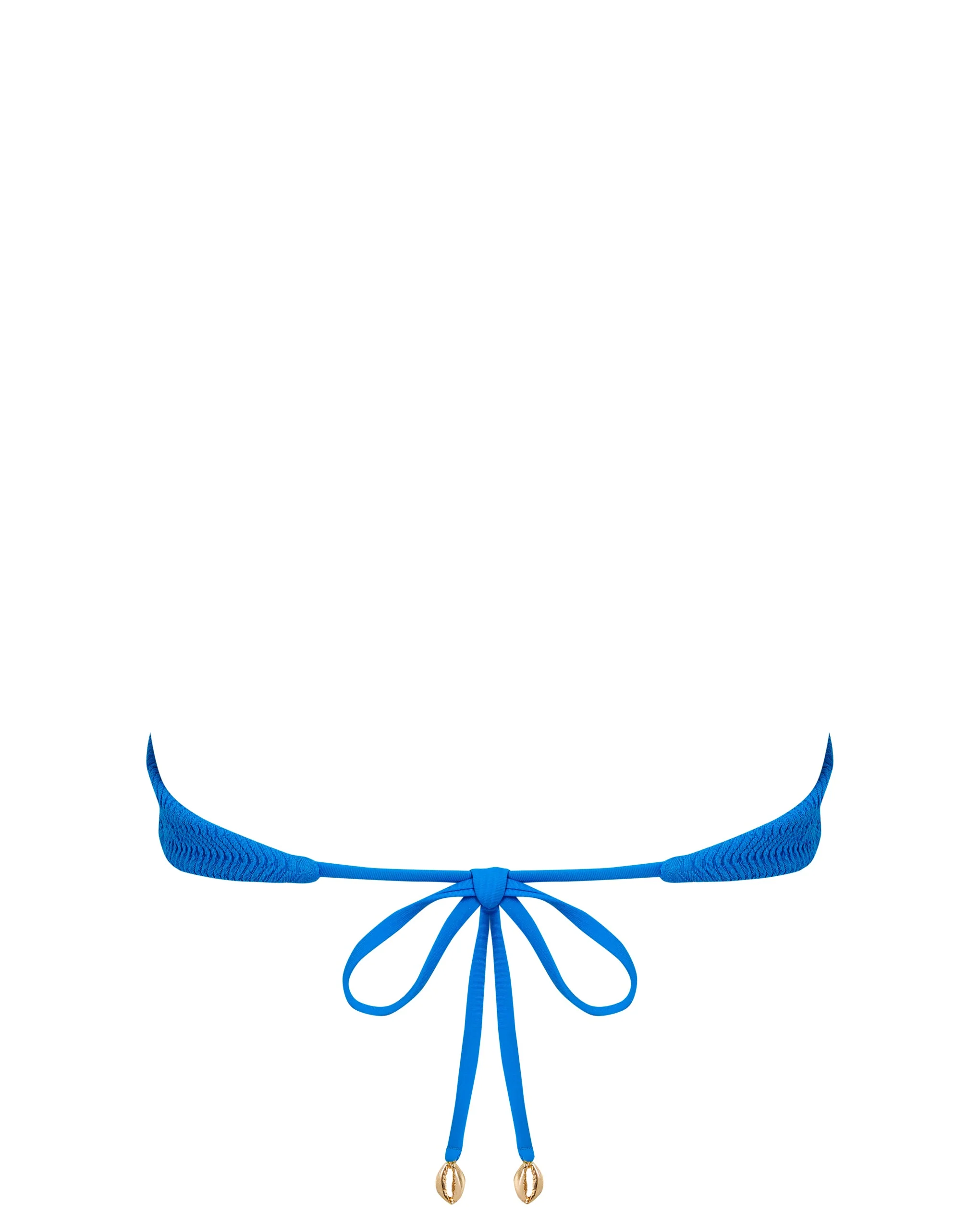 Shala Top Bikini a Fascia Versatile Blu - immagine 7