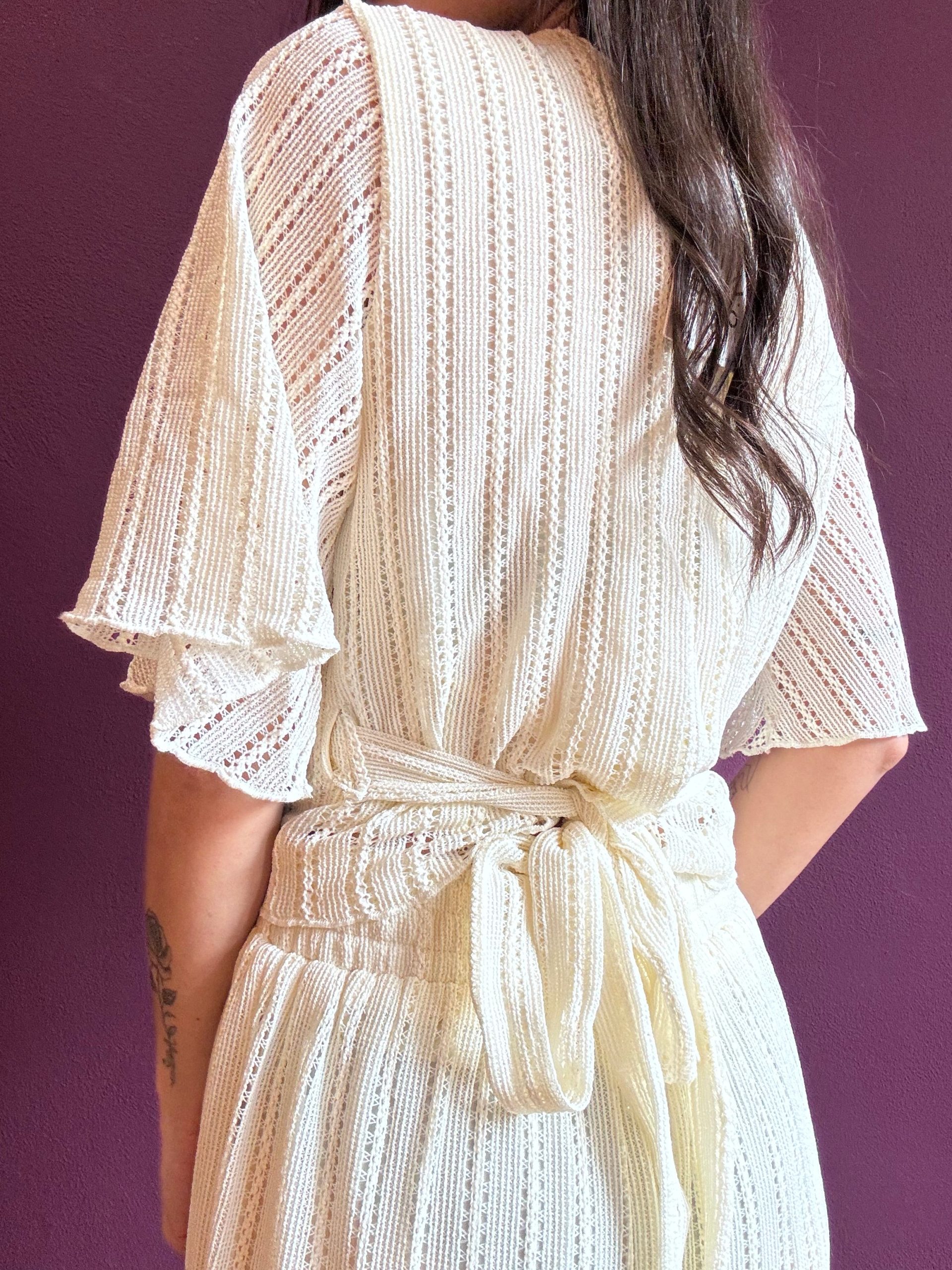Top crochet intrecciato - immagine 4