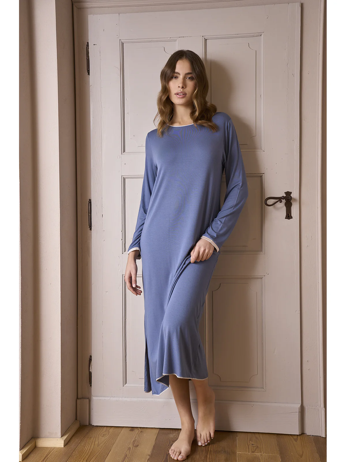 Camicia da notte in morbido modal - immagine 4