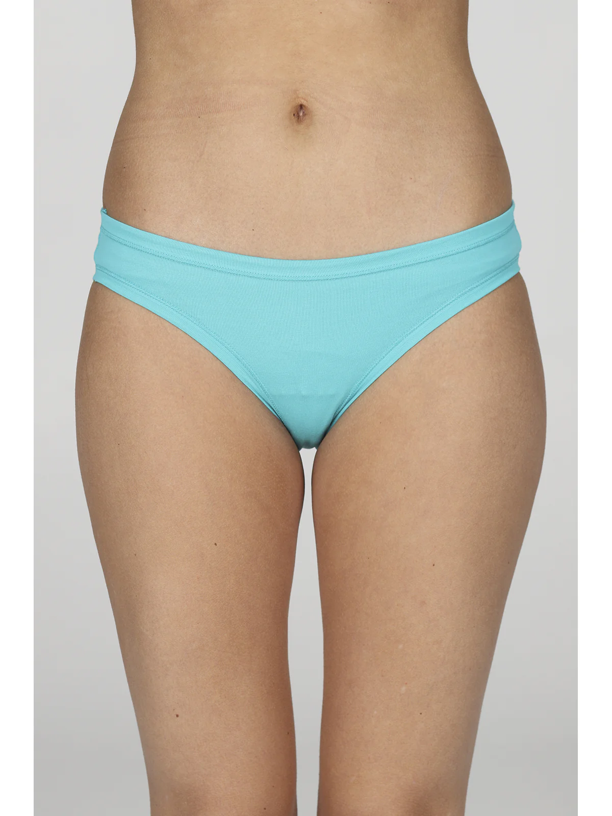 Midi slip colorato in cotone elasticizzato - immagine 4