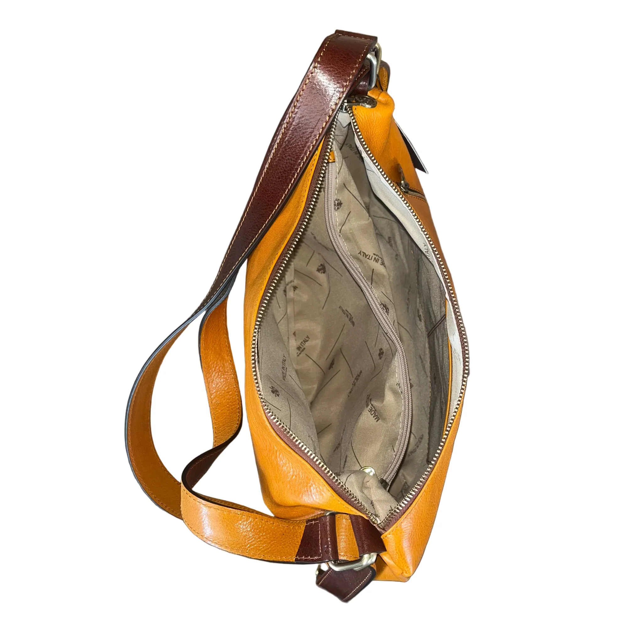 Borsa-Zaino grande in pelle | Zaino da donna artigianale Made in Italy – Cuoieria Italiana - immagine 5