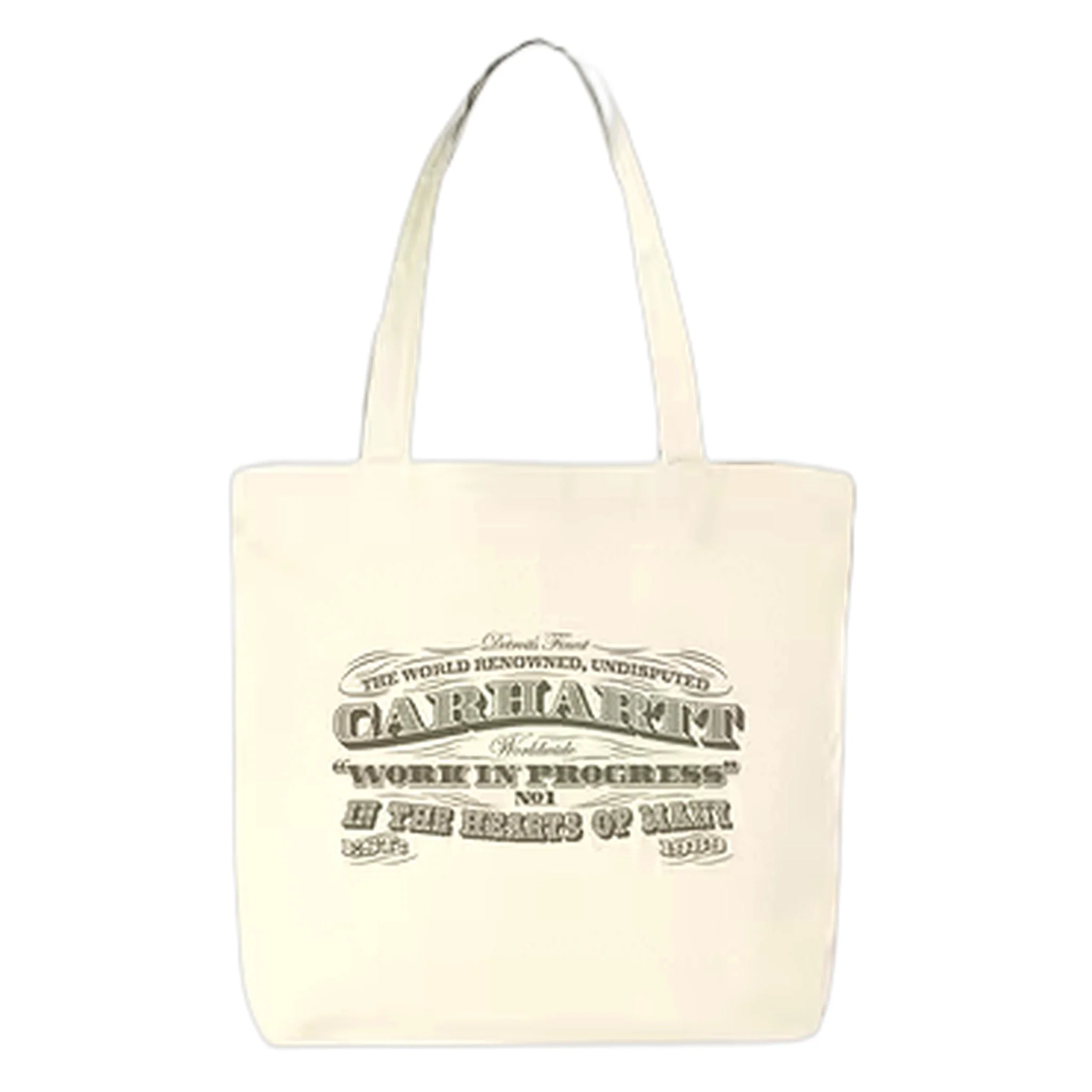Borsa Carhartt Wip Canvas Graphic Tote 3 One 3 Print - Salt - immagine 3