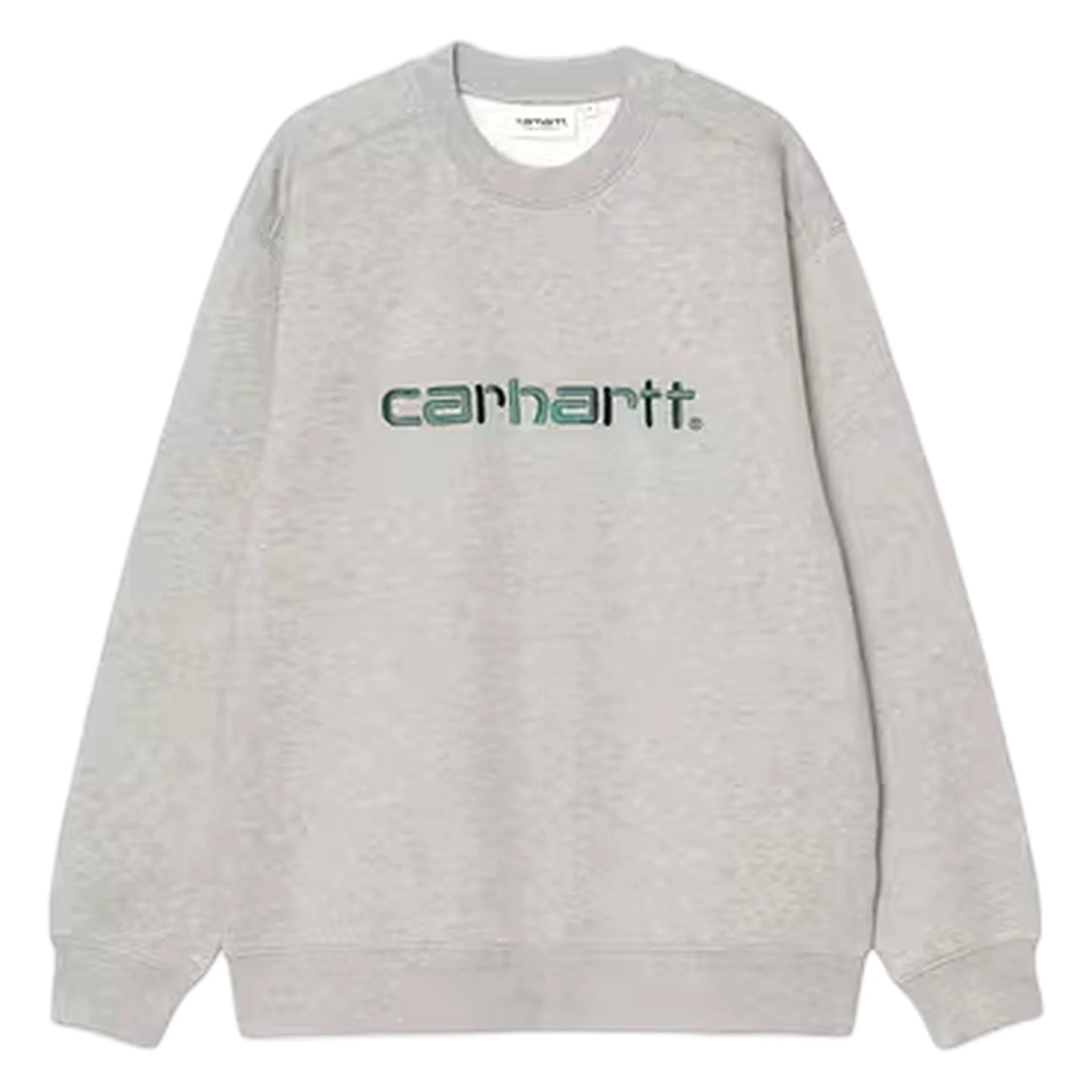 Felpa Carhartt Wip W' Carhartt Sweat - Grey Heather / Dark Fir