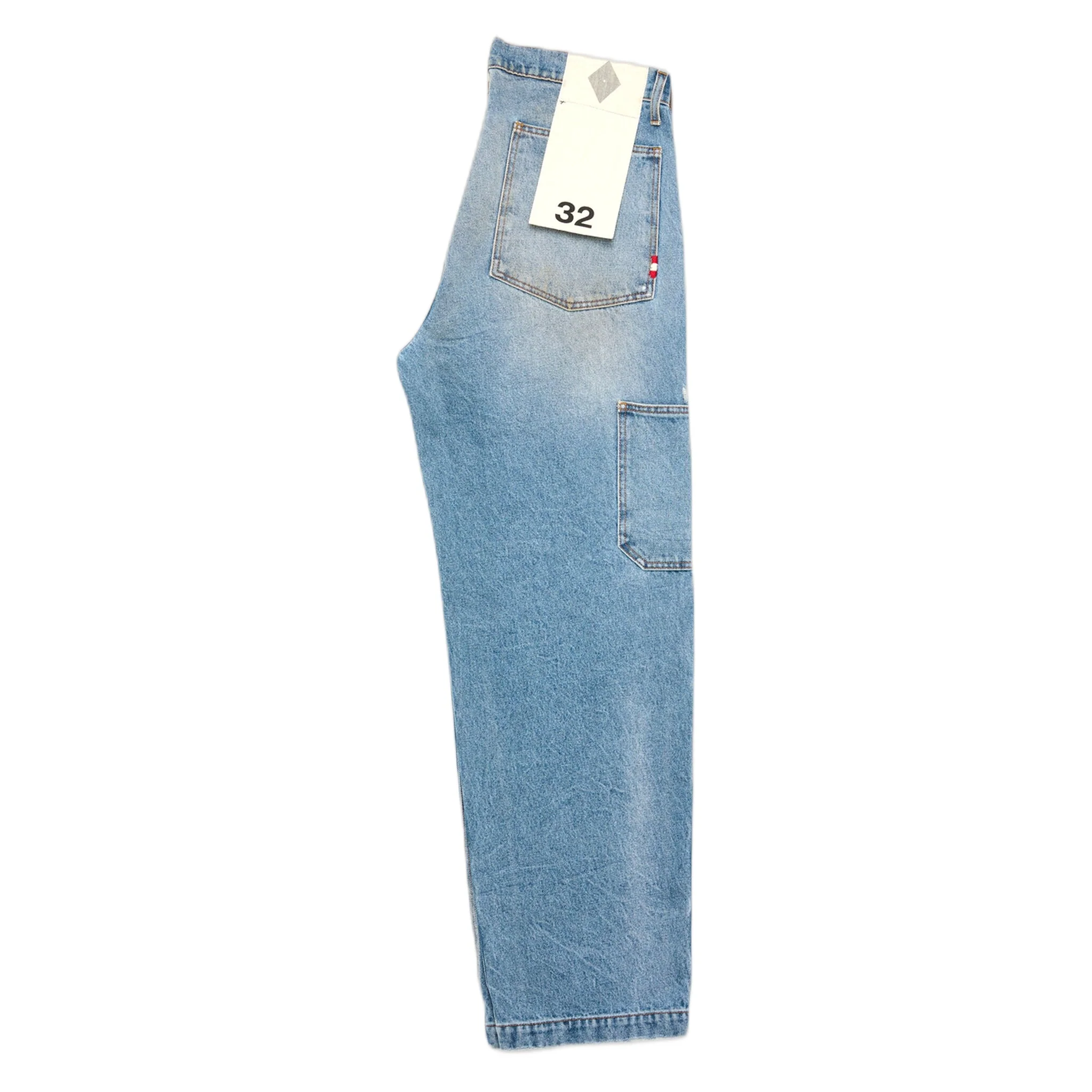 Jeans Amish Super Knee Denim Carpenter - Denim - immagine 4