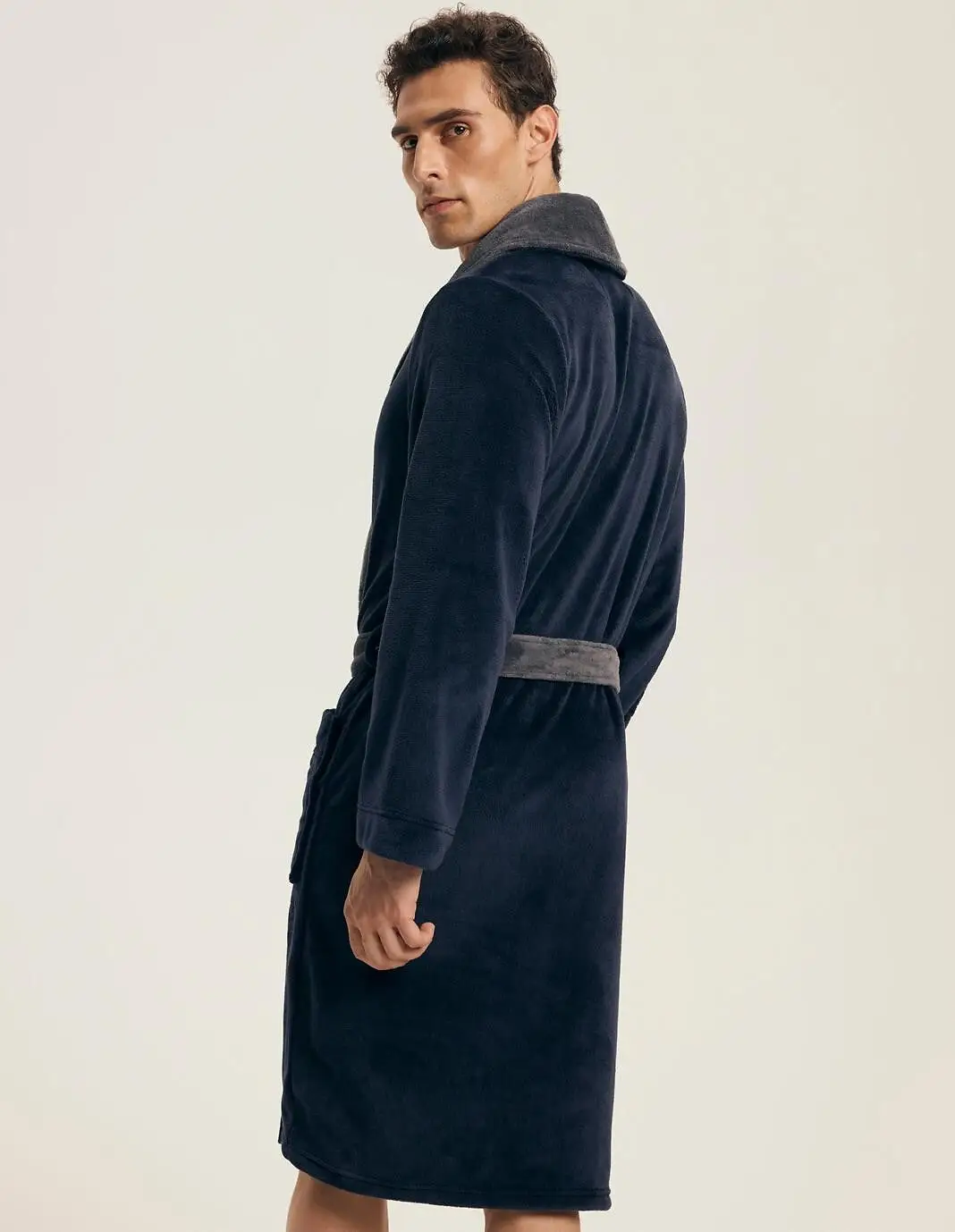 NOCTURN | Vestaglia da camera uomo classica - immagine 5