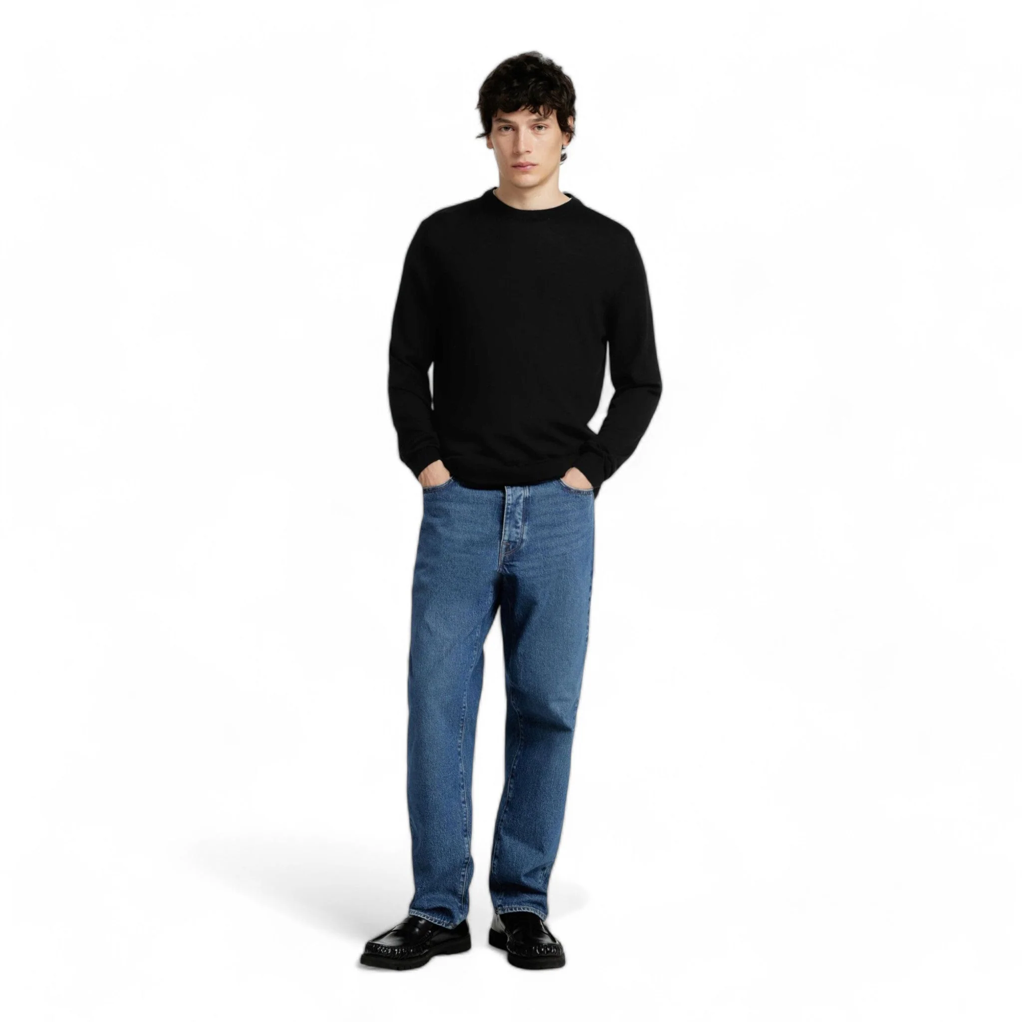 SELECTED HOMME SLHTRAY LS KNIT MERINO CREW NECK NOOS - immagine 5